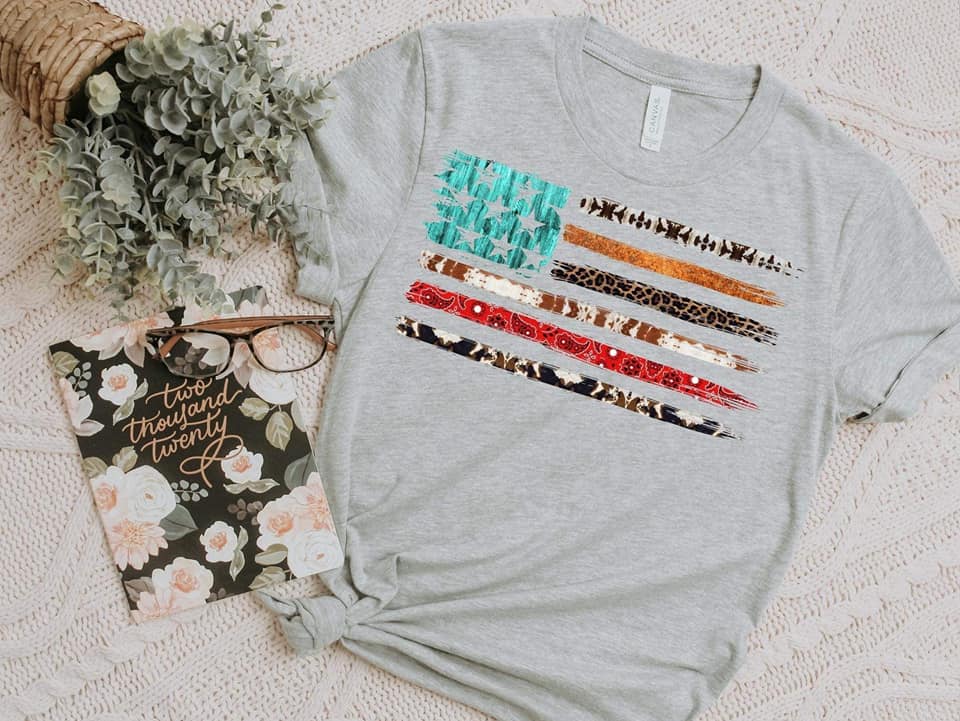 western american flag dc branded