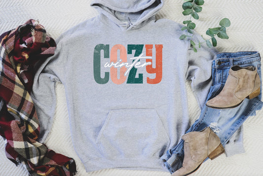 Cozy Winter Hooded Sweatshirt