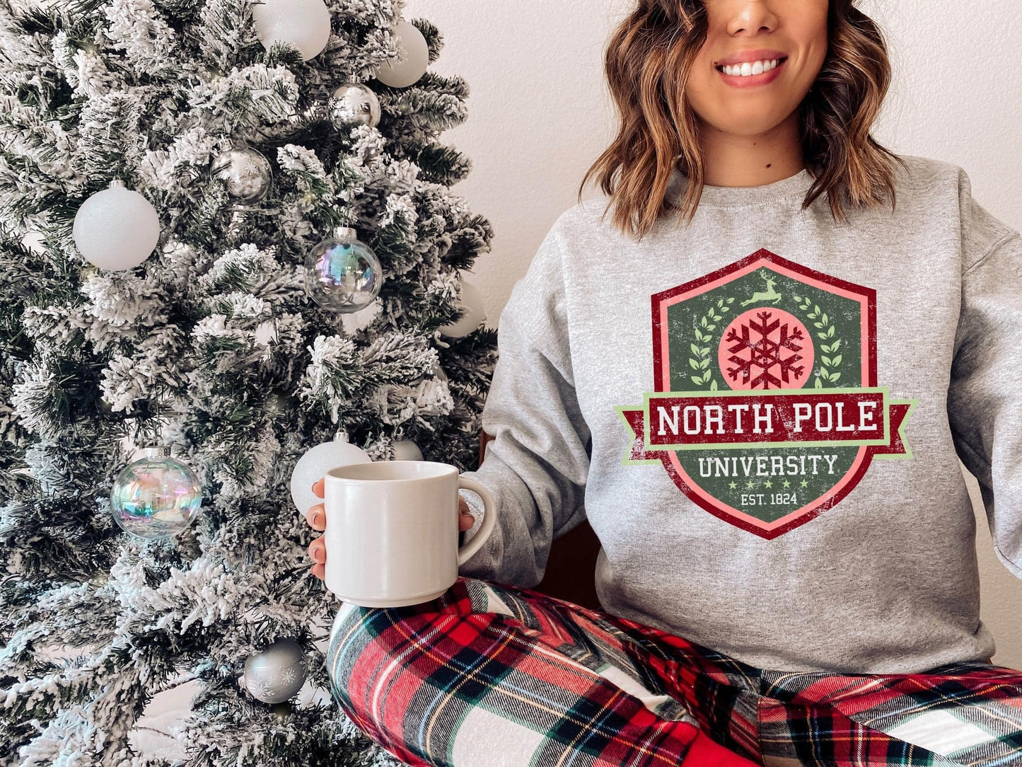 North Pole University Crewneck