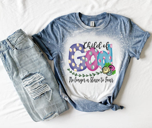 Child of God Bleached Short Sleeve