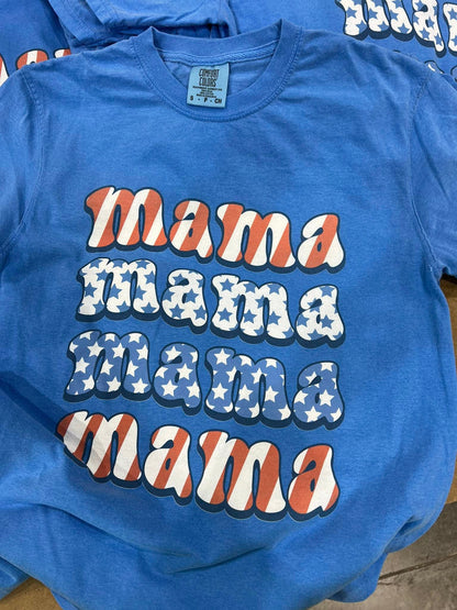 4th of July Mama Stacked