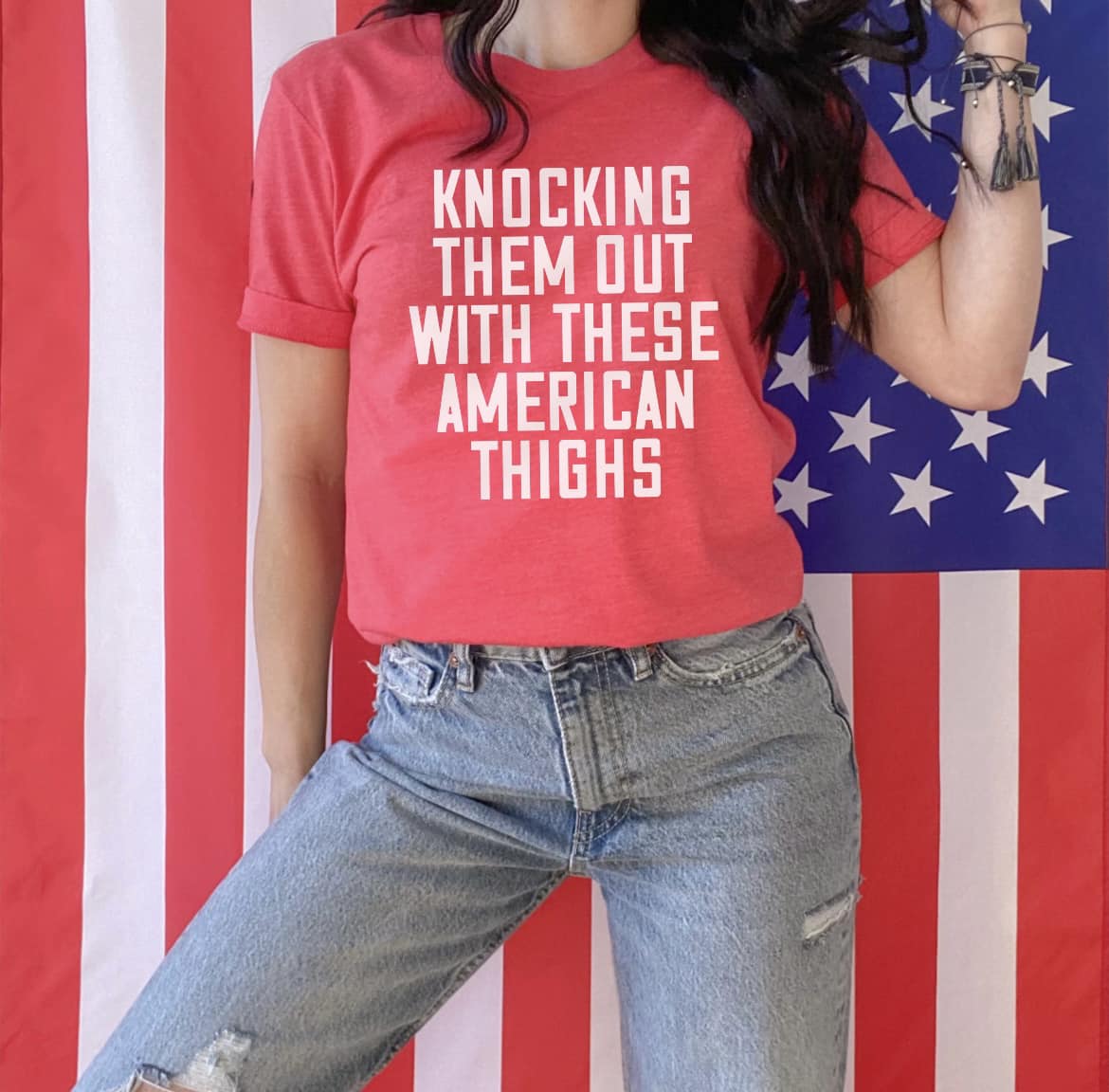 Knocking Them Out With American Thighs