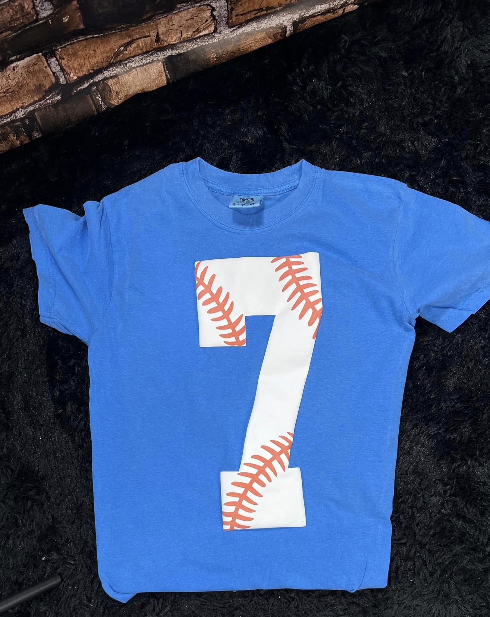 Custom Sport Number Comfort Colors