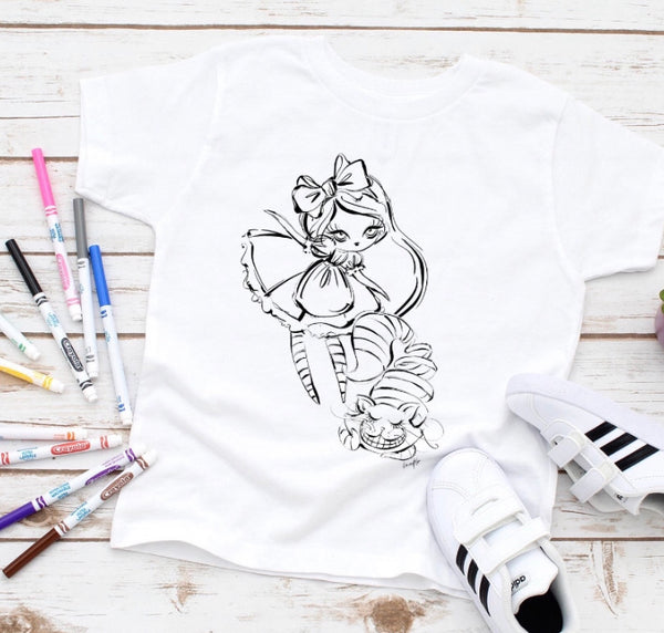 Alice Coloring Tee