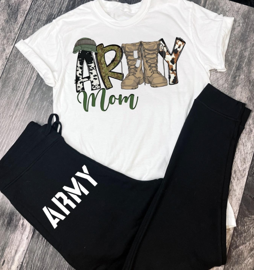 copy of army mom doodle combo set pants