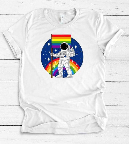 Astronaut LGBT Flag