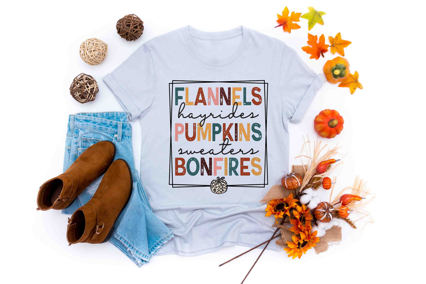 flannels hayrides pumpkin sweaters bonfires