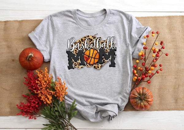 Basketball Mom Leopard Background