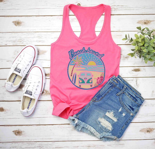 Beach Bound Distressed