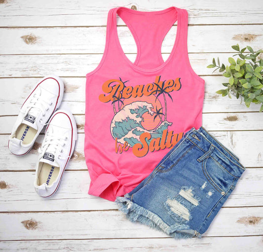 Beaches Be Salty Vintage