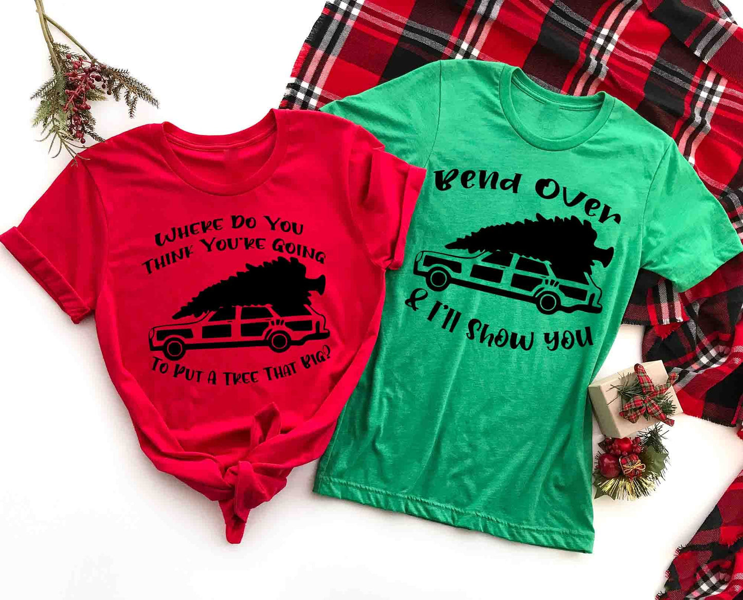 where do you think youre going to put a tree that big tee