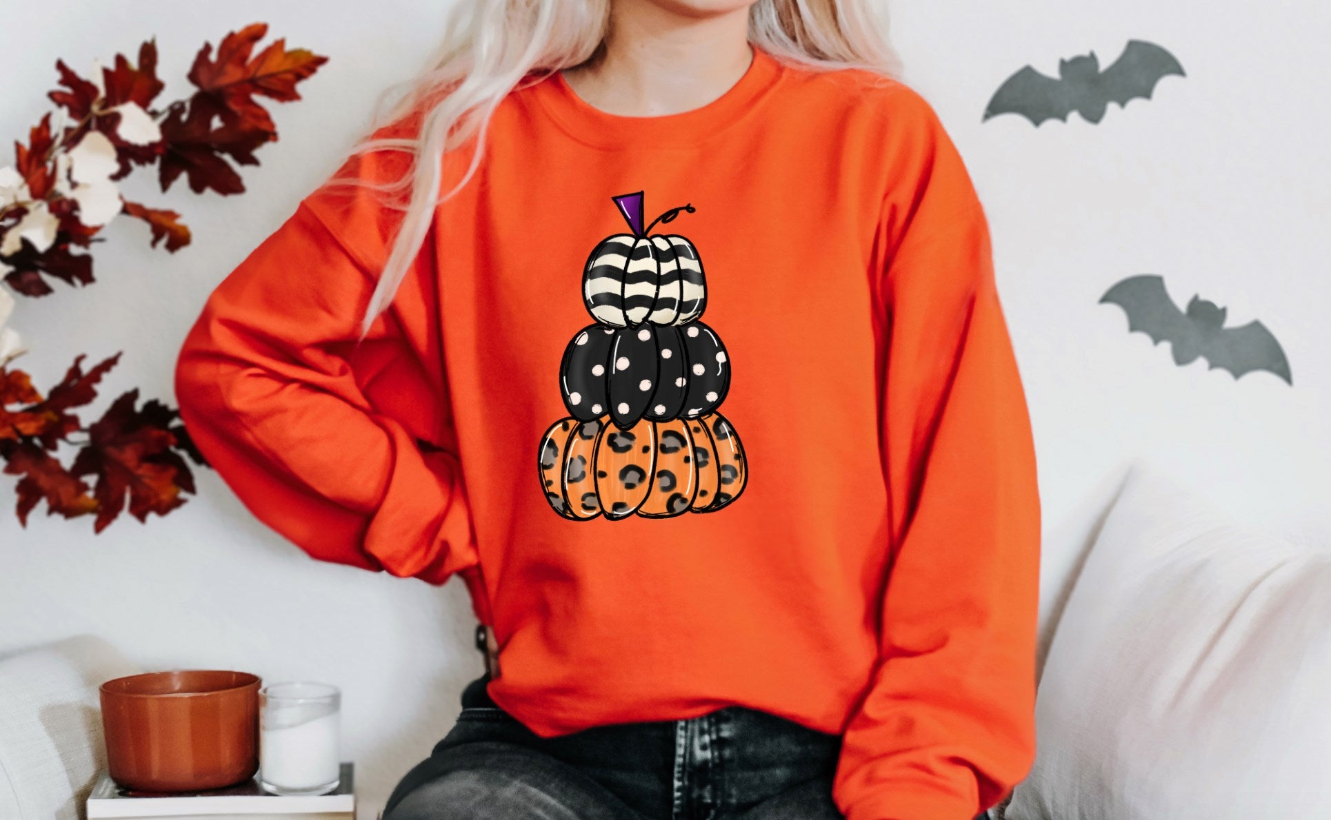 Black Pumpkin Fleece