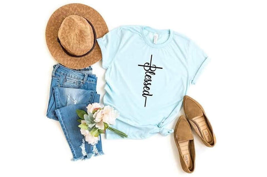 blessed with a cross