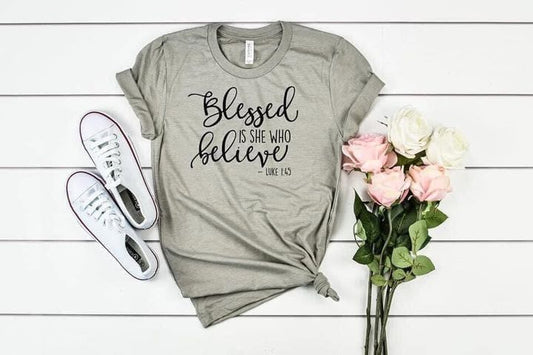 blessed is she who believes