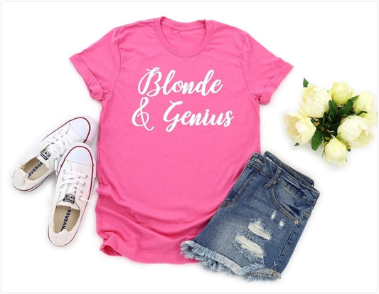 blonde and genius