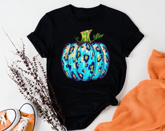 blue leopard pumpkin