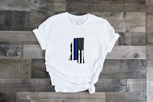 mississippi thin blue flag