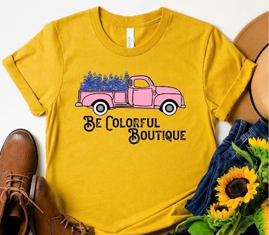 bluebonnet be colorful boutique truck