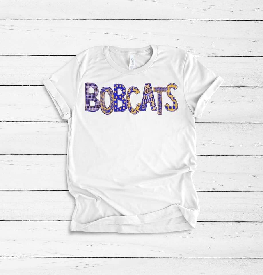 bobcats blue yellow