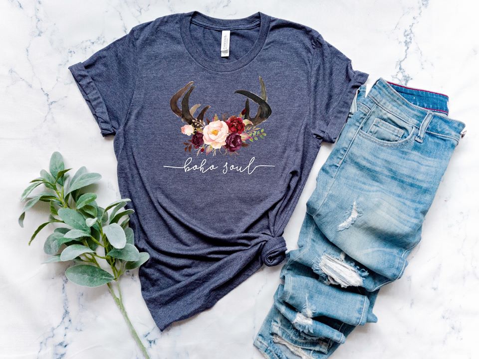 boho soul antlers
