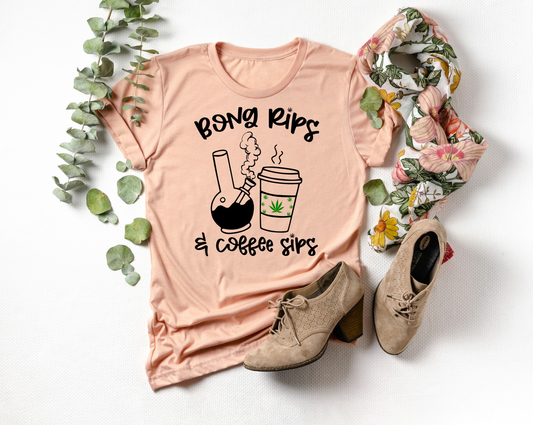 bong rips coffee sips