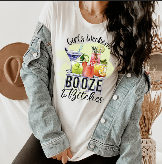 girls weekend booze bitches