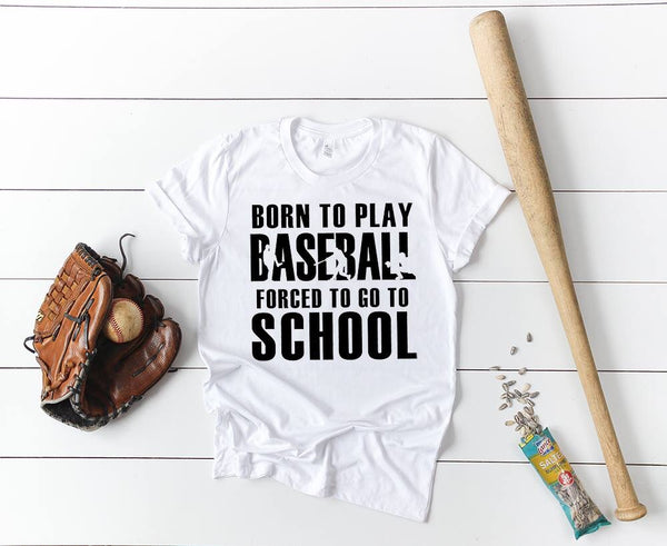born to play baseball forced to go to school