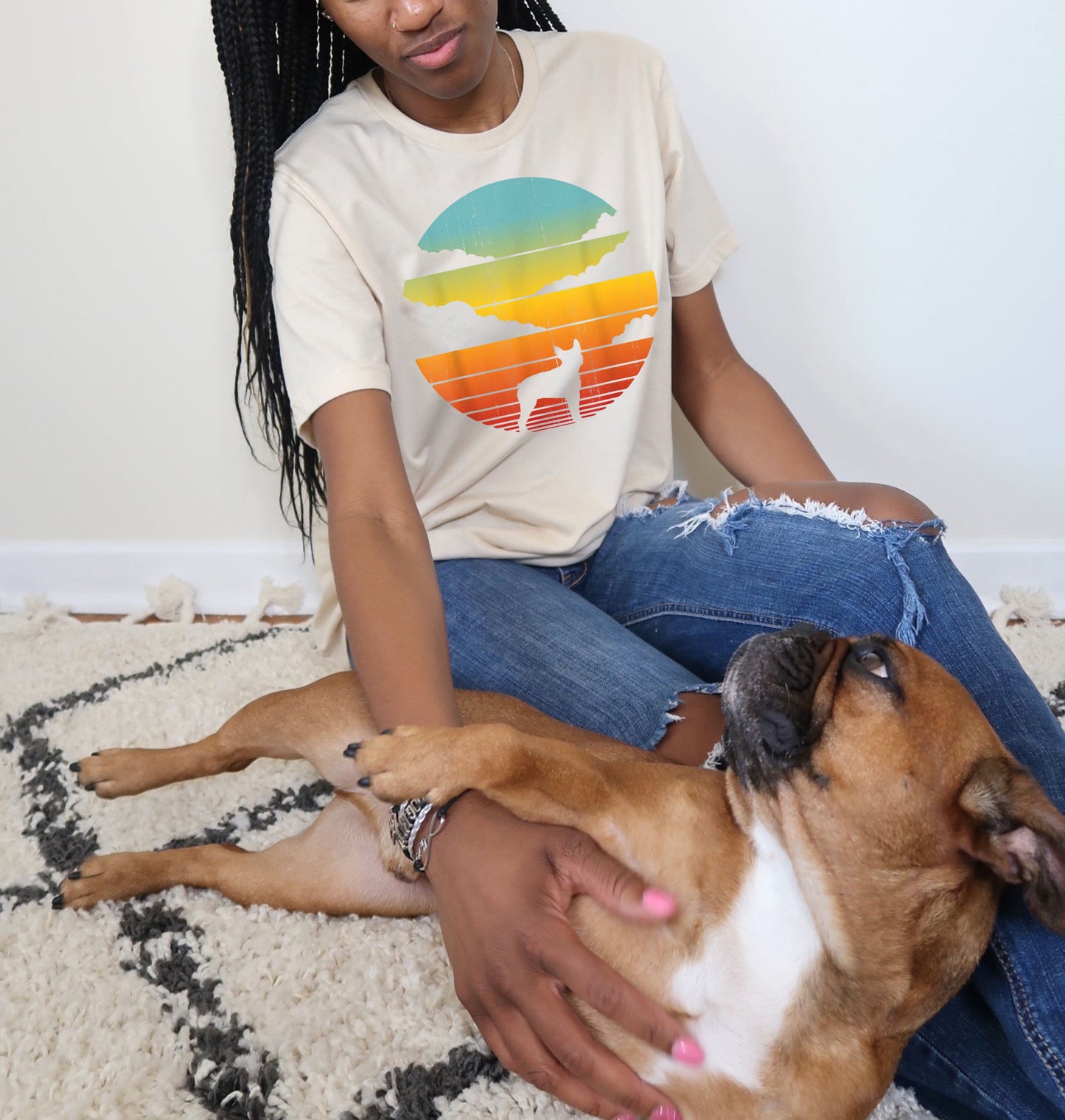 boston retro rainbow