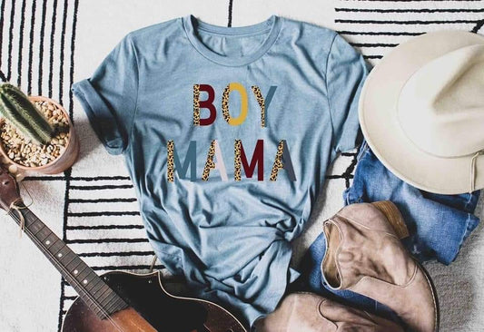 boy mama leopard block