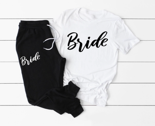 bride kelly combo set tee