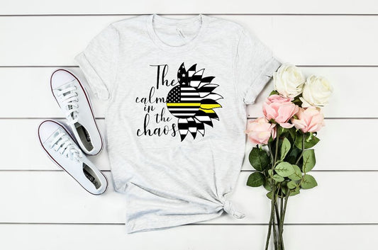 calm in the chaos yellow