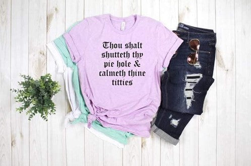 calmeth thine titties