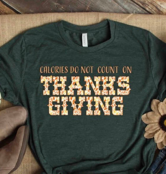 Calories Don’t Count On Thanksgiving