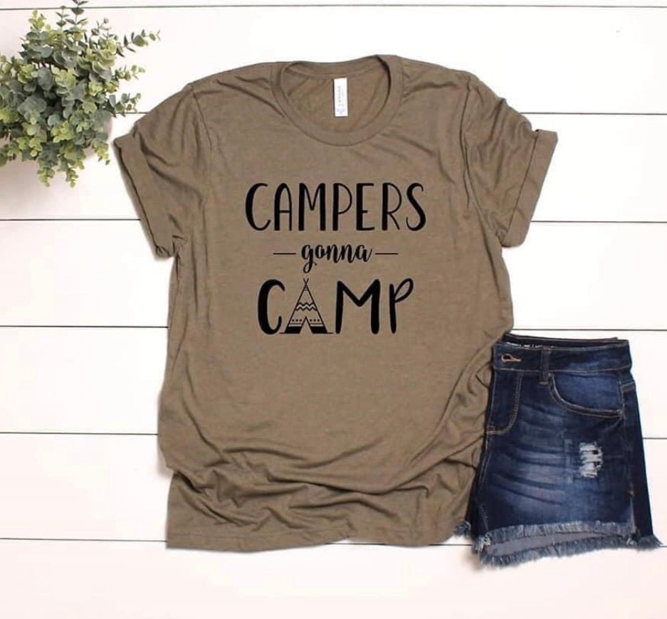 Campers Gonna Camp Short Sleeve