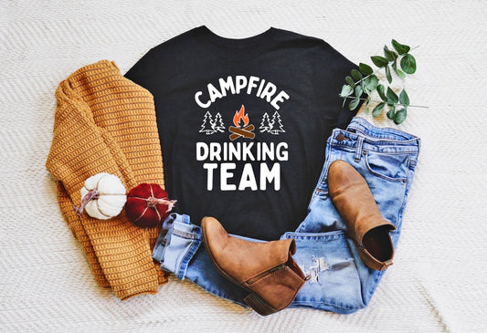 Campfire Drinking Team Short Sleeve