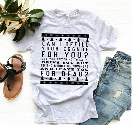 can i refill your eggnog new