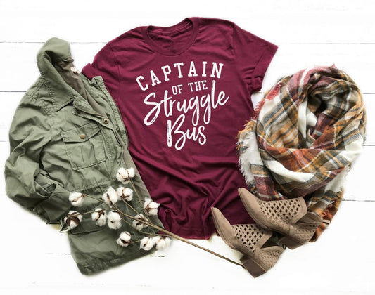 captain of the struggle bus white