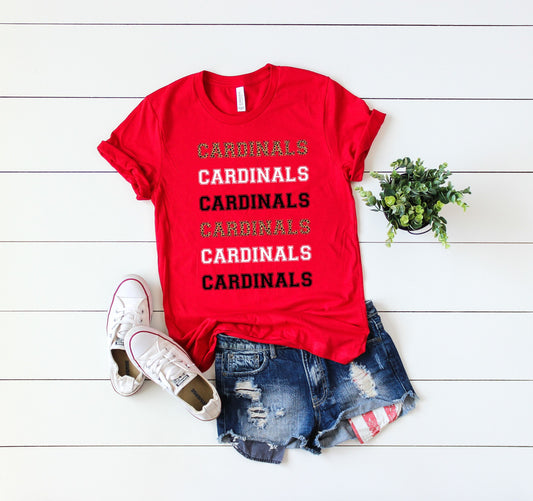 cardinals leopard white and black