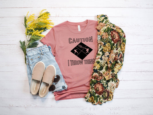 caution i throw things black