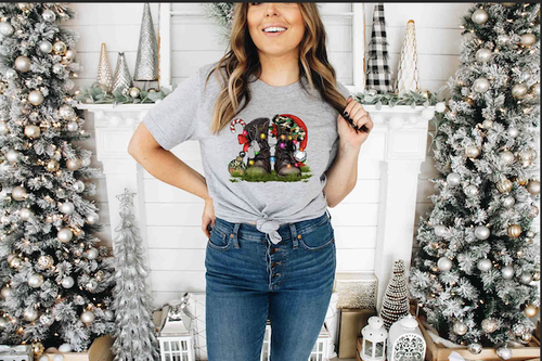 christmas combat boots