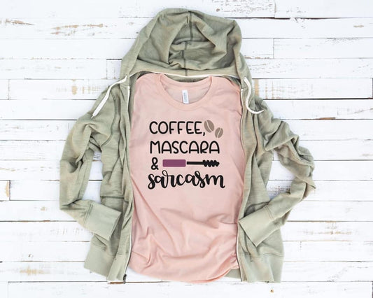coffee mascara sarcasm