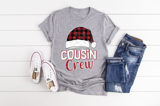 cousin crew santa hat