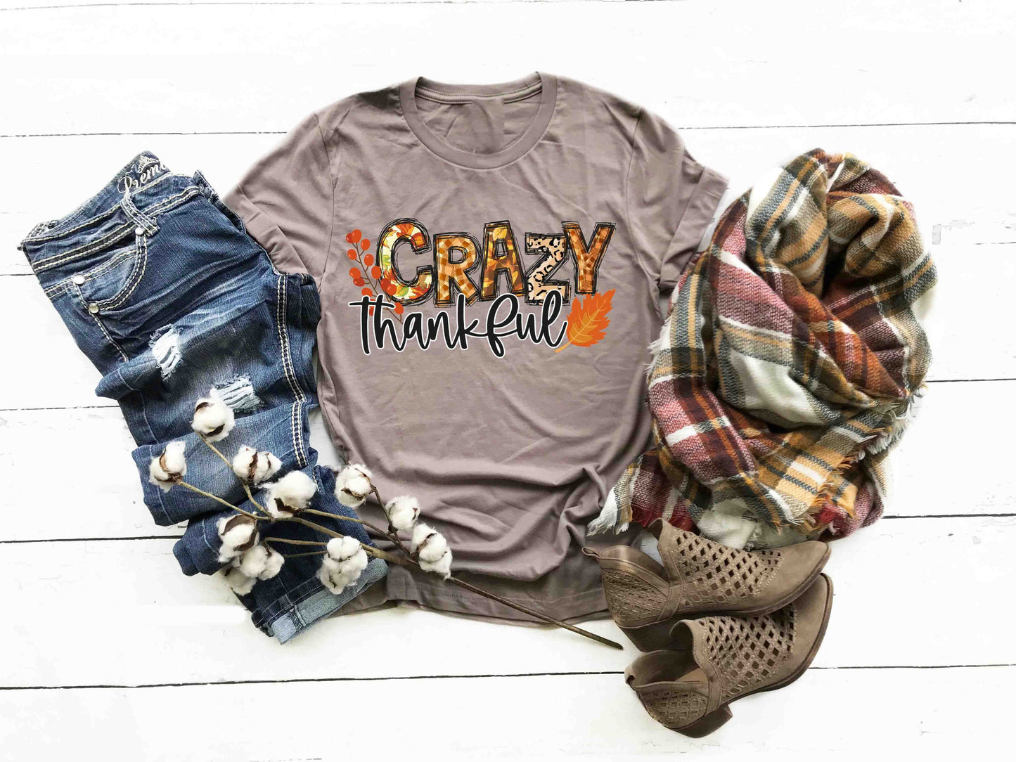 crazy thankful doodle