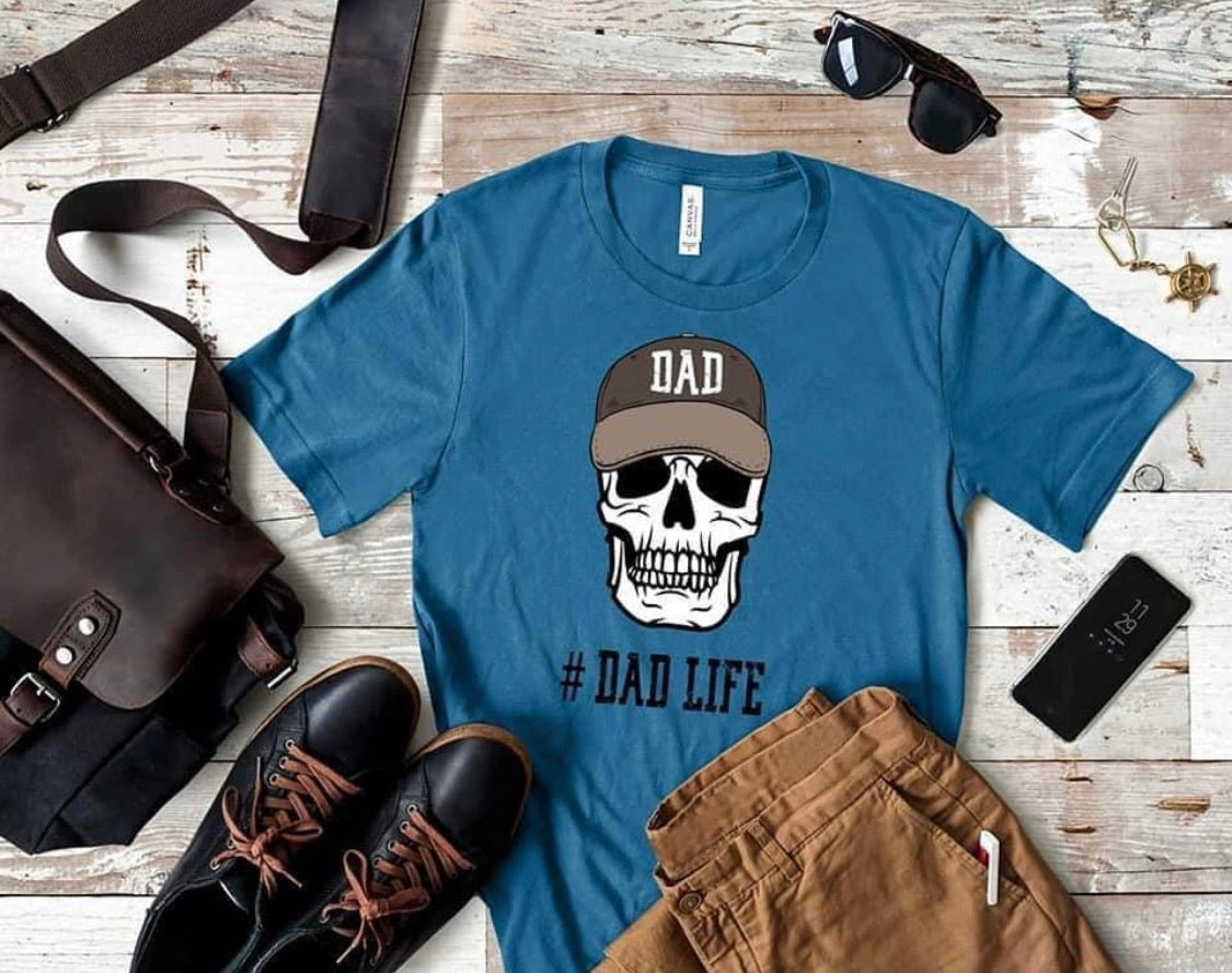 dad life hat skull