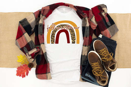 fall is in the air rainbow