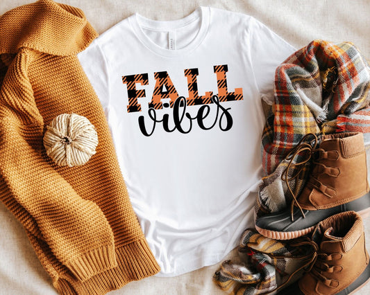 fall vibes buffalo plaid