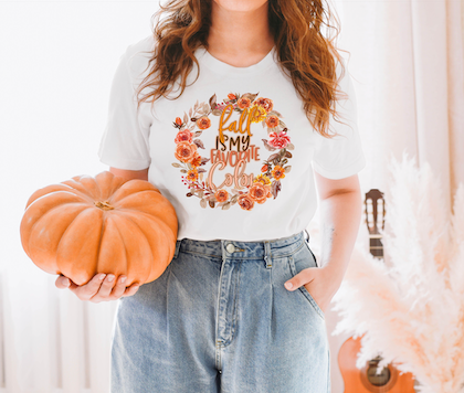 fall is my favorite color wreathe