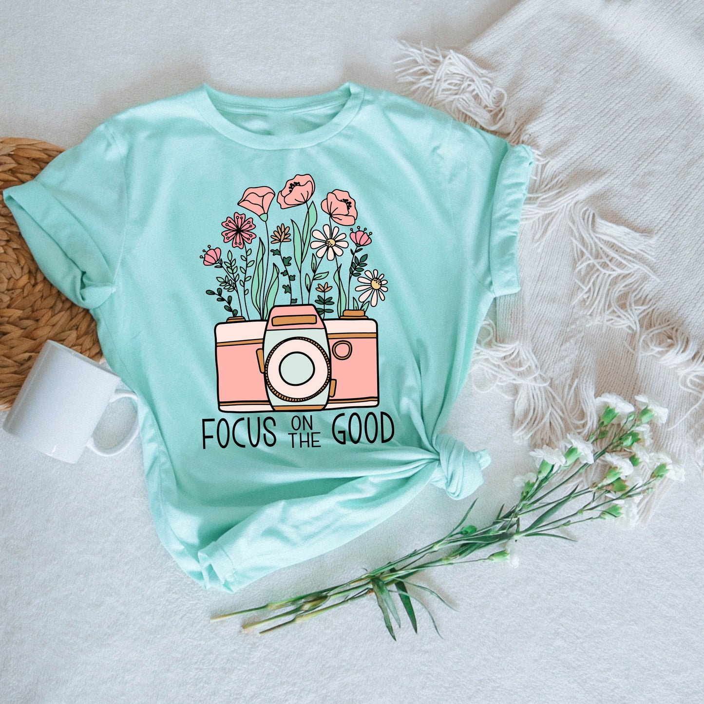 focus on the good floral camera