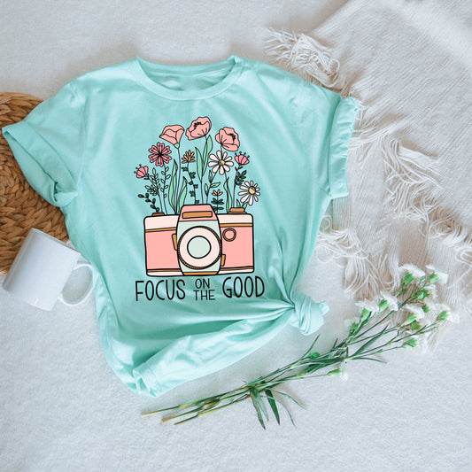 focus on the good floral camera