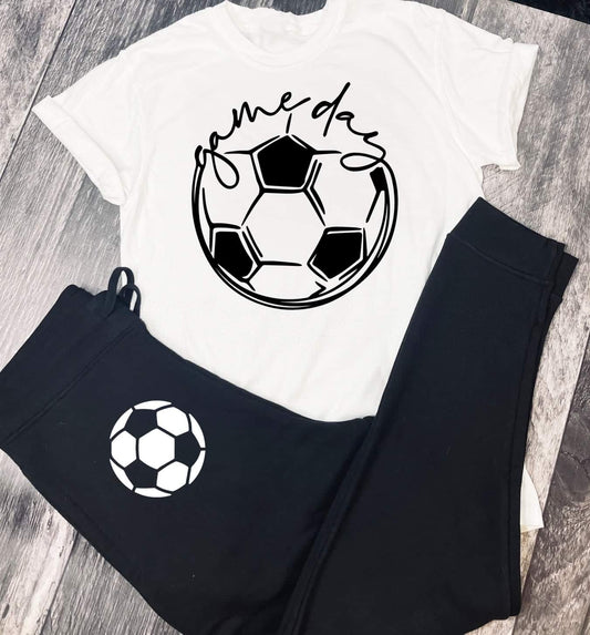 gameday soccer combo set tee